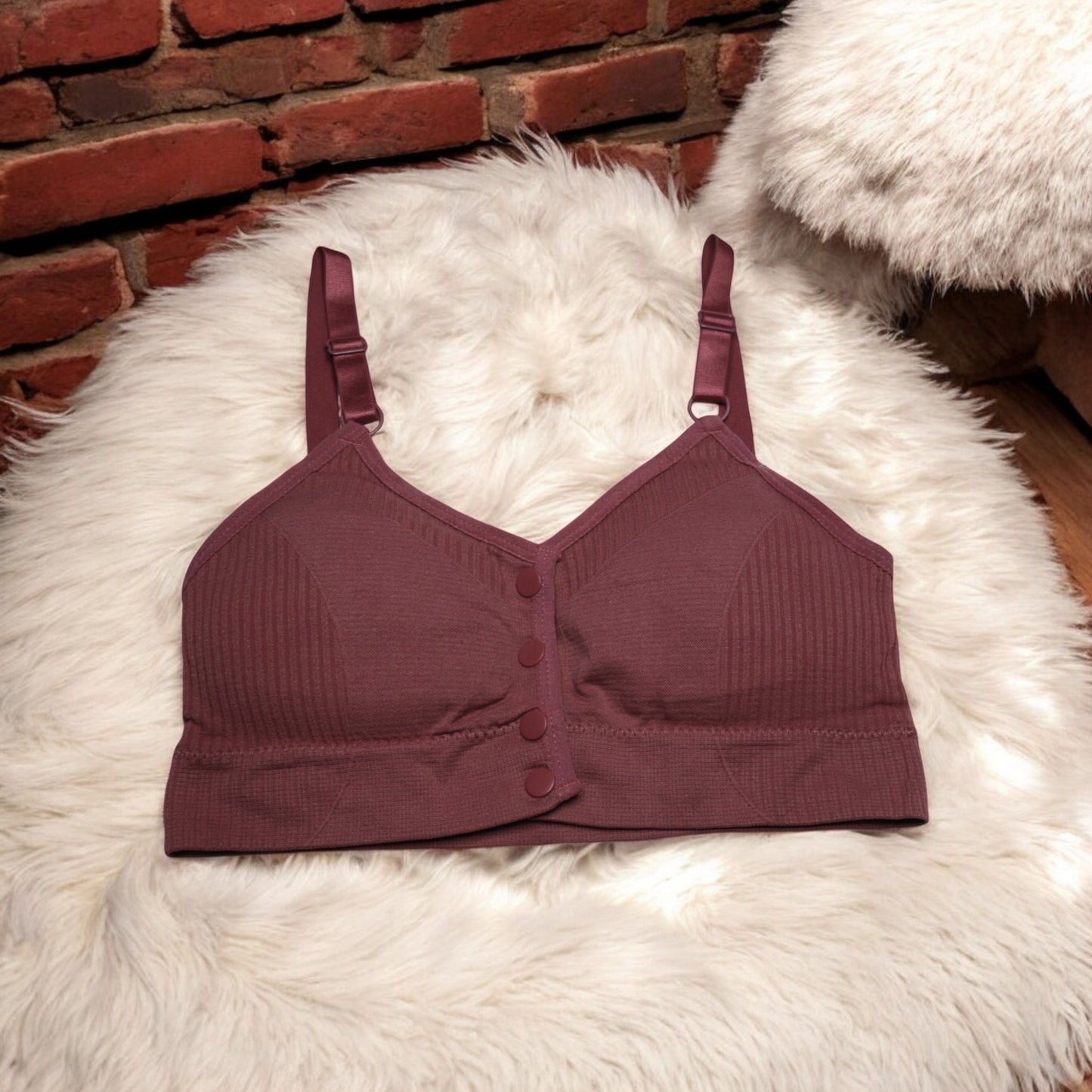 Premium Front Open Bralette With Adjustable Straps