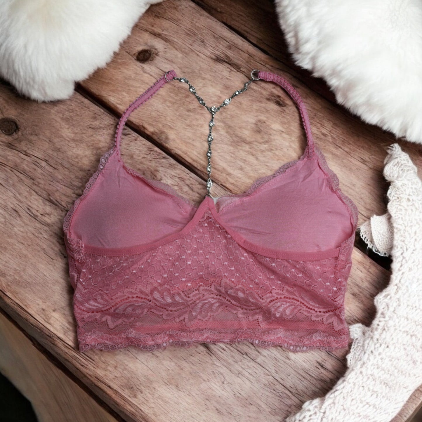 Premium Padded Chain Design Bralette