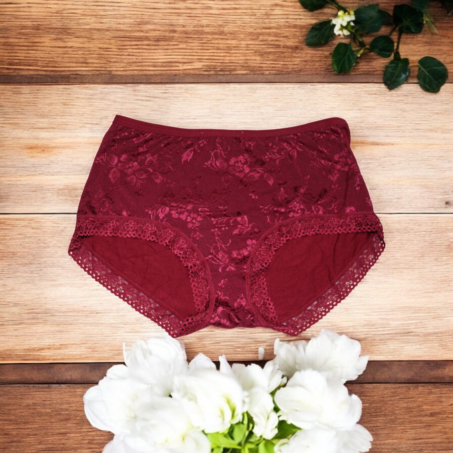 Premium Lacy Cotton Panty