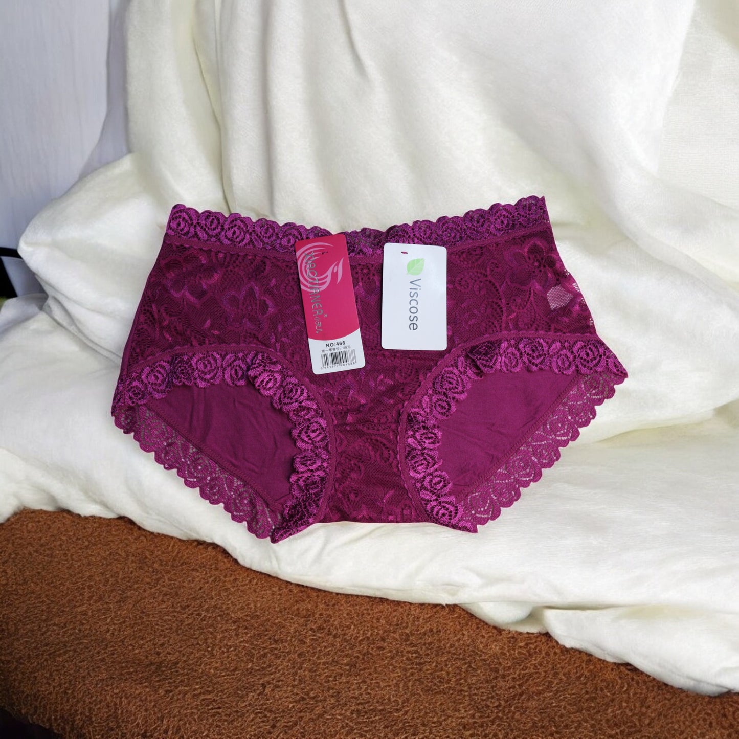 Premium Lacy Cotton Panty