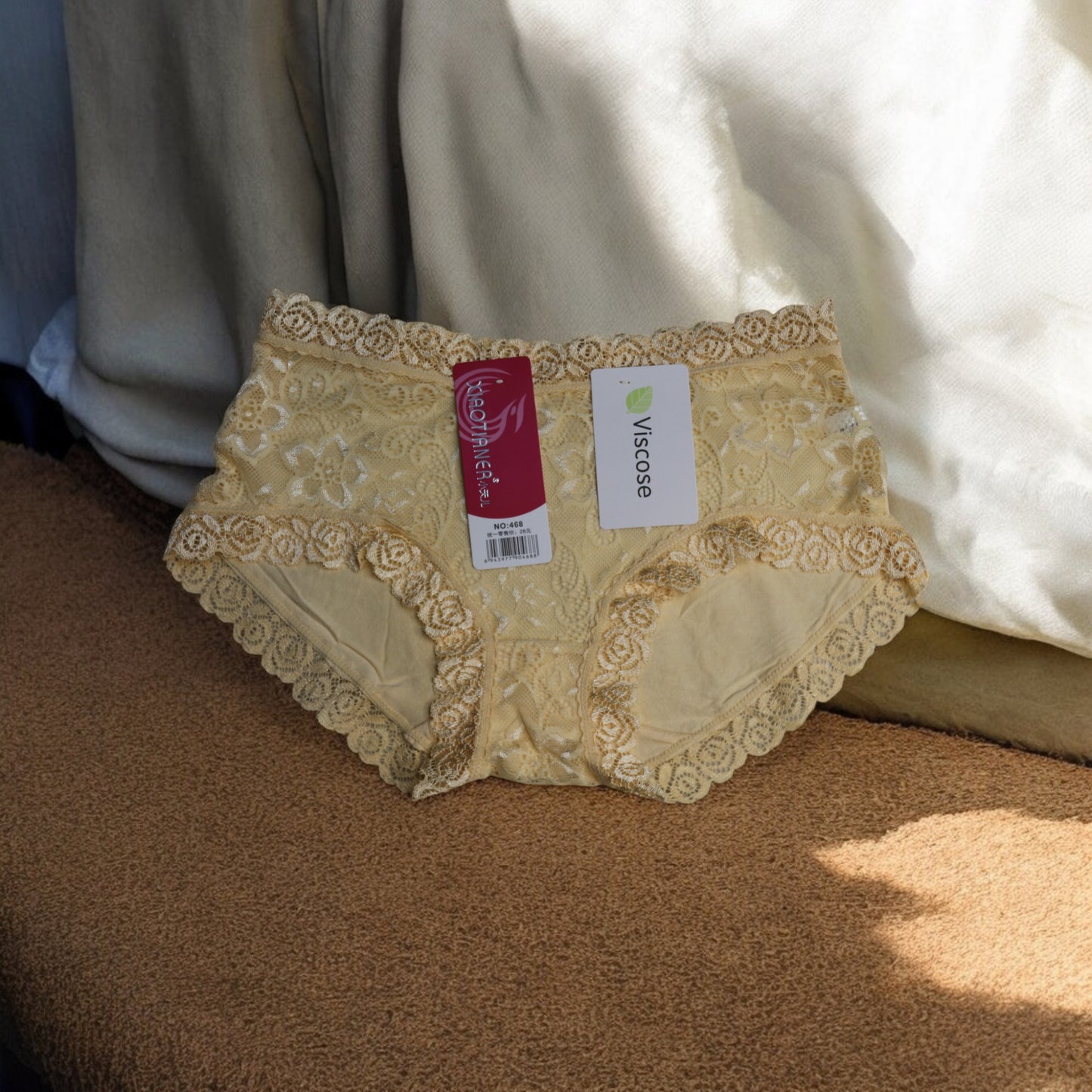 Premium Lacy Cotton Panty