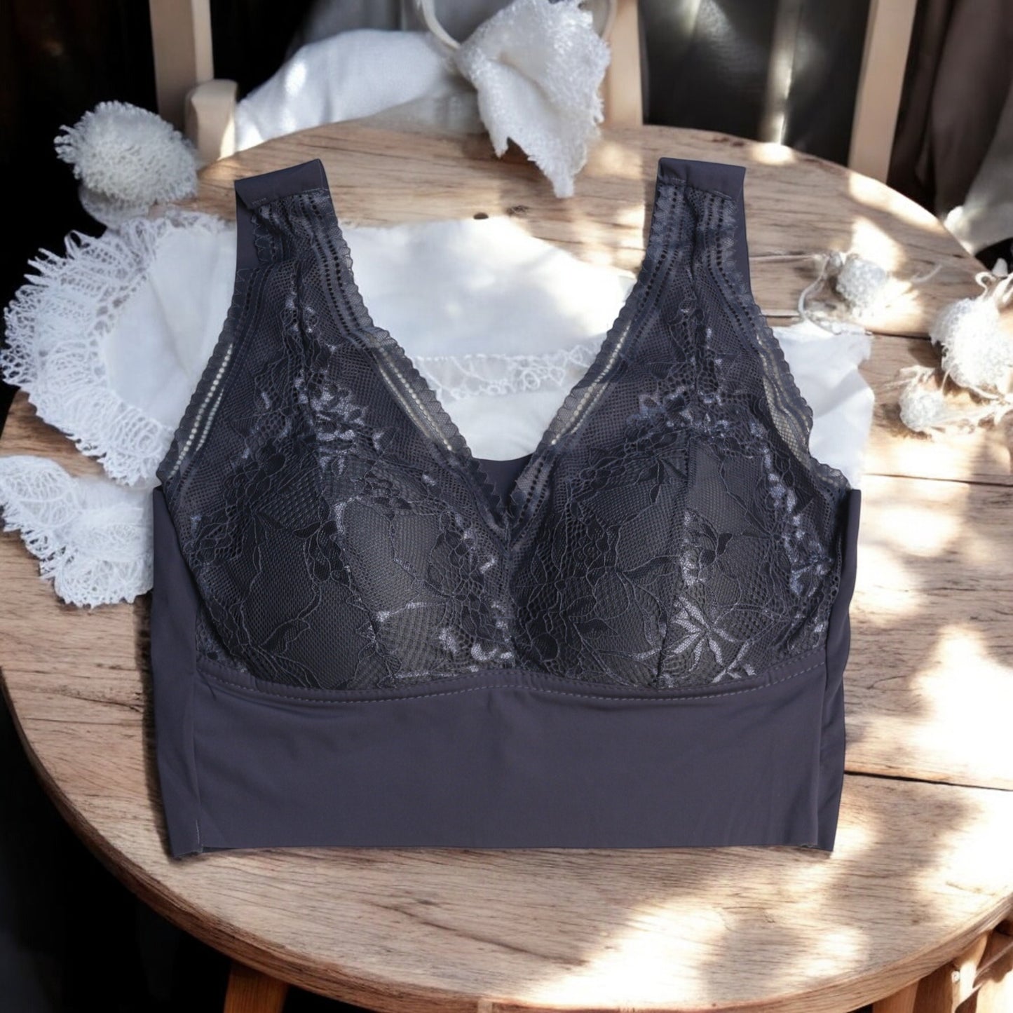 Premium Lacy Padded Soft Bralette