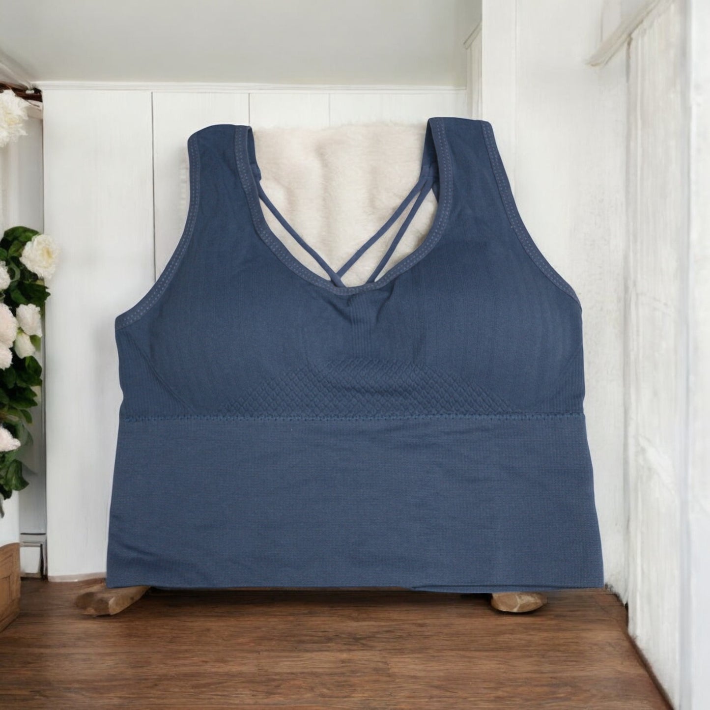 Premium Padded sports backless Bralette