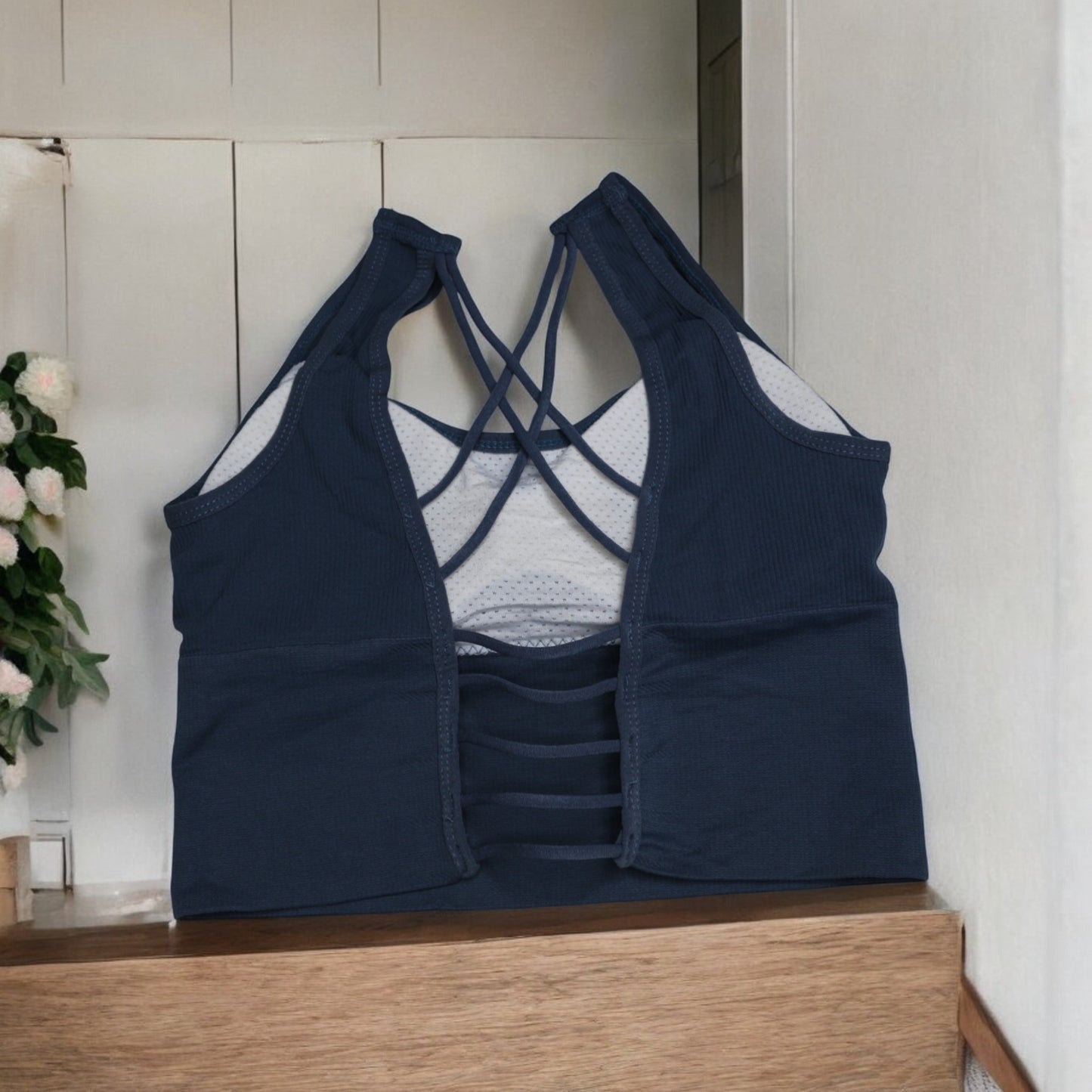 Premium Padded sports backless Bralette