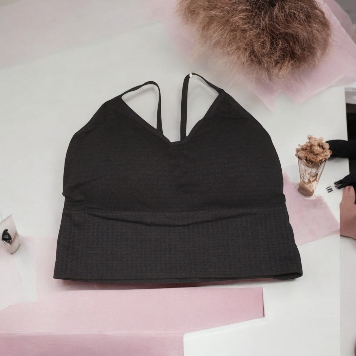 Premium Textured Bralette with Back design